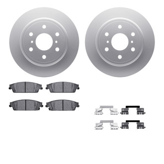R1 Concepts® - Carbon Series Rear Brake Kit with 5000 OE Pads