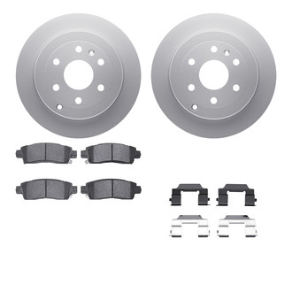 R1 Concepts® - Carbon Series Rear Brake Kit with 5000 OE Pads