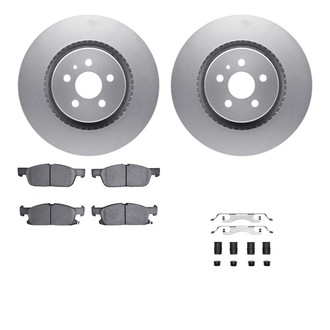 R1 Concepts® - Carbon Series Front Brake Kit with 5000 OE Pads