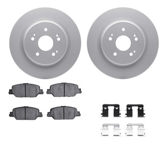 R1 Concepts® - Carbon Series Rear Brake Kit with 5000 OE Pads