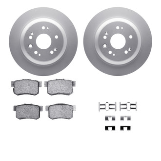 R1 Concepts® - Carbon Series Rear Brake Kit with 5000 OE Pads