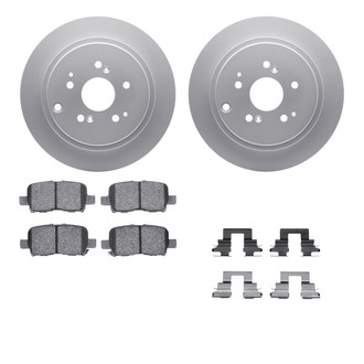 R1 Concepts® - Carbon Series Rear Brake Kit with 5000 OE Pads