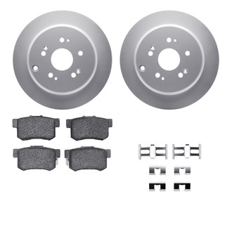 R1 Concepts® - Carbon Series Rear Brake Kit with 5000 OE Pads