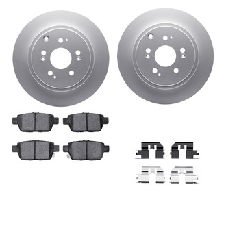 R1 Concepts® - Carbon Series Rear Brake Kit with 5000 OE Pads