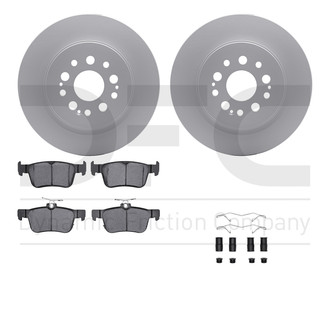 R1 Concepts® - Carbon Series Rear Brake Kit with 5000 OE Pads