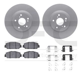 R1 Concepts® - Front Brake Kit with Optimum OE Pads