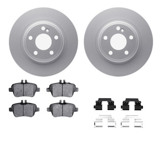 R1 Concepts® - Carbon Series Rear Brake Kit with 5000 OE Pads