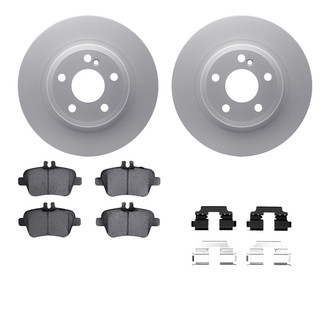 R1 Concepts® - Carbon Series Rear Brake Kit with 5000 OE Pads
