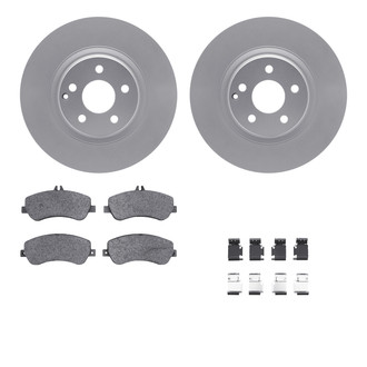 R1 Concepts® - Carbon Series Front Brake Kit with 5000 OE Pads