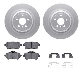 R1 Concepts® - Carbon Series Rear Brake Kit with 5000 OE Pads