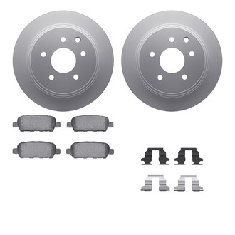 R1 Concepts® - Carbon Series Rear Brake Kit with 5000 OE Pads