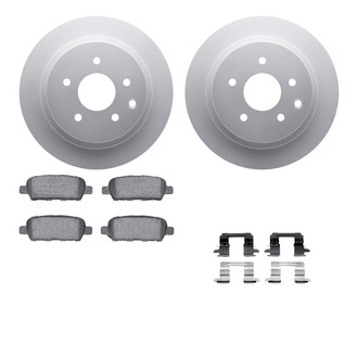 R1 Concepts® - Carbon Series Rear Brake Kit with 5000 OE Pads