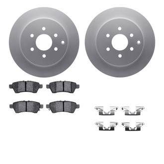 R1 Concepts® - Carbon Series Rear Brake Kit with 5000 OE Pads