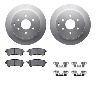 R1 Concepts® - Carbon Series Rear Brake Kit with 5000 OE Pads