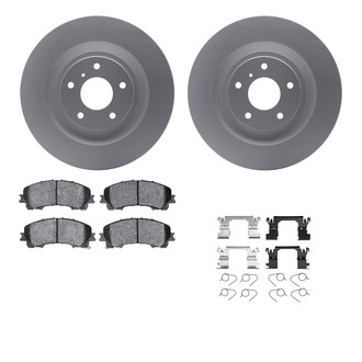 R1 Concepts® - Carbon Series Front Brake Kit with 5000 OE Pads