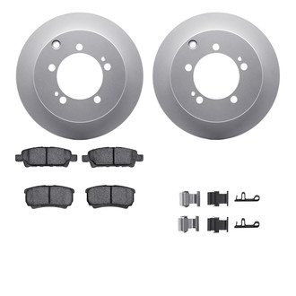 R1 Concepts® - Carbon Series Rear Brake Kit with 5000 OE Pads