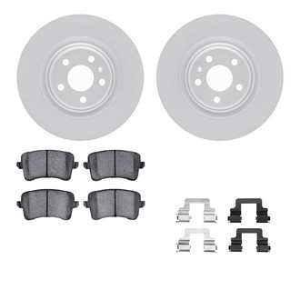 R1 Concepts® - Carbon Series Rear Brake Kit with 5000 OE Pads