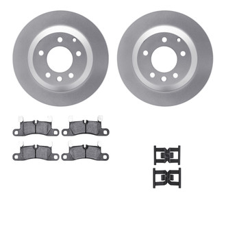 R1 Concepts® - Carbon Series Rear Brake Kit with 5000 OE Pads