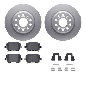 R1 Concepts® - Carbon Series Rear Brake Kit with 5000 OE Pads