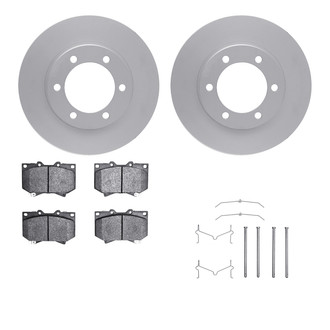 R1 Concepts® - Carbon Series Front Brake Kit with 5000 OE Pads
