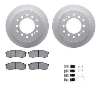 R1 Concepts® - Carbon Series Rear Brake Kit with 5000 OE Pads