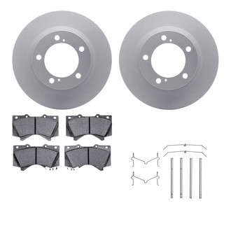 R1 Concepts® - Carbon Series Front Brake Kit with 5000 OE Pads