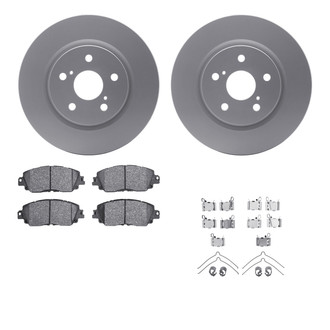 R1 Concepts® - Carbon Series Front Brake Kit with 5000 OE Pads