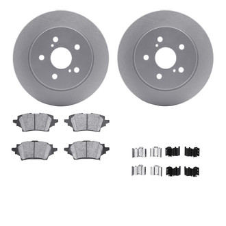 R1 Concepts® - Carbon Series Rear Brake Kit with 5000 OE Pads
