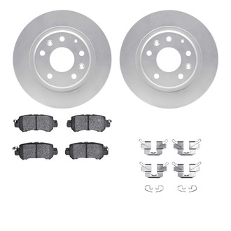R1 Concepts® - Carbon Series Rear Brake Kit with 5000 OE Pads