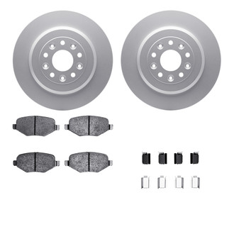 R1 Concepts® - Carbon Series Rear Brake Kit with 5000 OE Pads