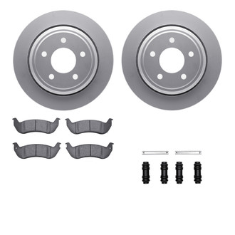 R1 Concepts® - Carbon Series Rear Brake Kit with 5000 OE Pads