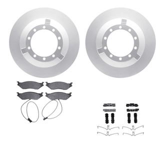 R1 Concepts® - Carbon Series Rear Brake Kit with 5000 OE Pads