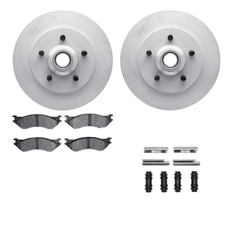 R1 Concepts® - Carbon Series Front Brake Kit with 5000 OE Pads
