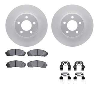 R1 Concepts® - Carbon Series Front Brake Kit with 5000 OE Pads