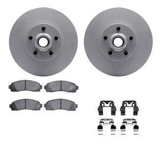 R1 Concepts® - Carbon Series Front Brake Kit with 5000 OE Pads