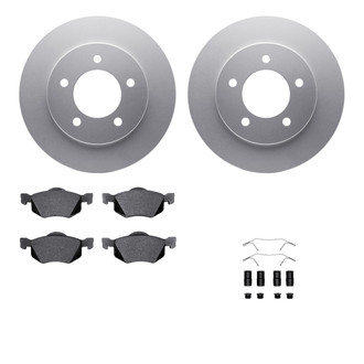 R1 Concepts® - Carbon Series Front Brake Kit with 5000 OE Pads