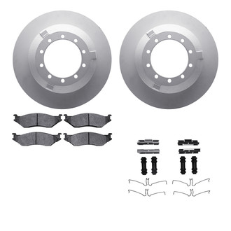 R1 Concepts® - Carbon Series Rear Brake Kit with 5000 OE Pads