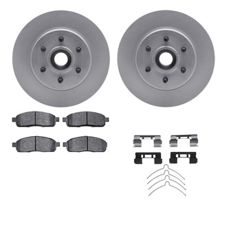 R1 Concepts® - Carbon Series Front Brake Kit with 5000 OE Pads