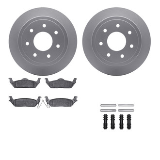 R1 Concepts® - Carbon Series Rear Brake Kit with 5000 OE Pads