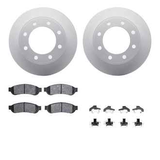 R1 Concepts® - Carbon Series Rear Brake Kit with 5000 OE Pads