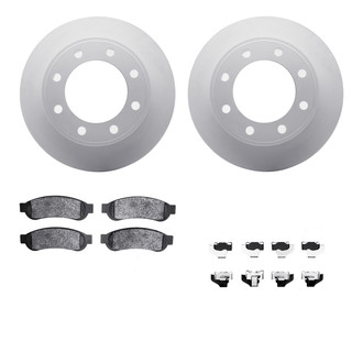 R1 Concepts® - Carbon Series Rear Brake Kit with 5000 OE Pads