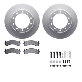R1 Concepts® - Carbon Series Rear Brake Kit with 5000 OE Pads