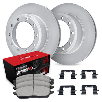 R1 Concepts® - Carbon Series Front Brake Kit with 5000 OE Pads
