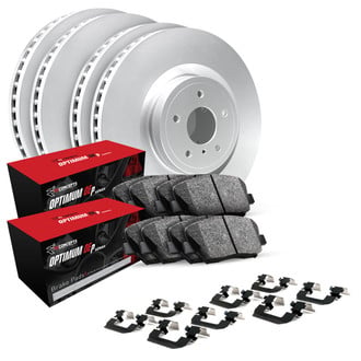 R1 Concepts® - Front and Rear Brake Kit with Optimum OE Pads