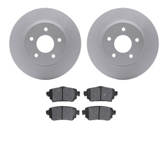 R1 Concepts® - Carbon Series Rear Brake Kit with 5000 OE Pads