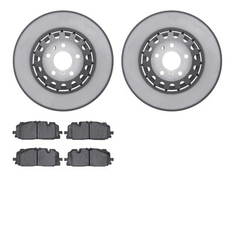 R1 Concepts® - Carbon Series Front Brake Kit with 5000 OE Pads