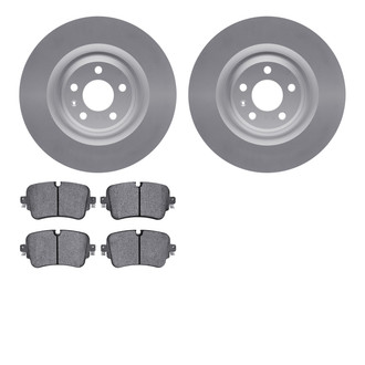R1 Concepts® - Carbon Series Rear Brake Kit with 5000 OE Pads