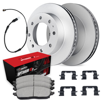 R1 Concepts® - Rear Brake Kit with Optimum OE Pads