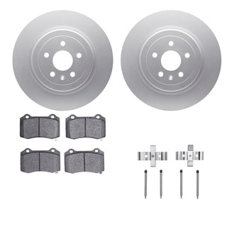 R1 Concepts® - Carbon Series Rear Brake Kit with Performance Off-Road/Tow Brake Pads