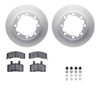 R1 Concepts® - Carbon Series Front Brake Kit with Performance Off-Road/Tow Brake Pads